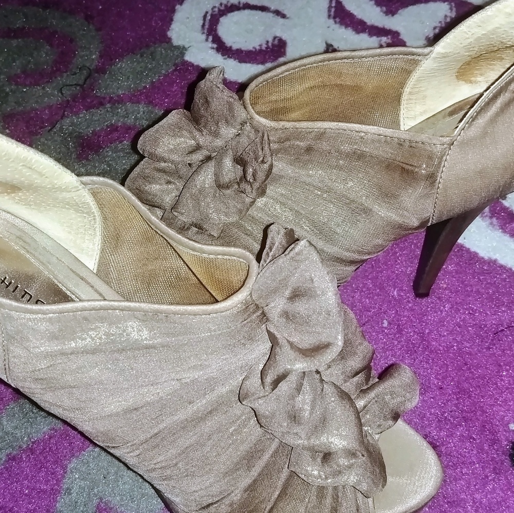 Chiffon heel
